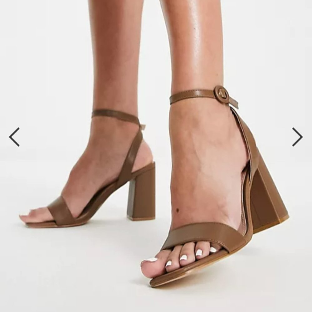 ASOS Raid Wink block heel sandals